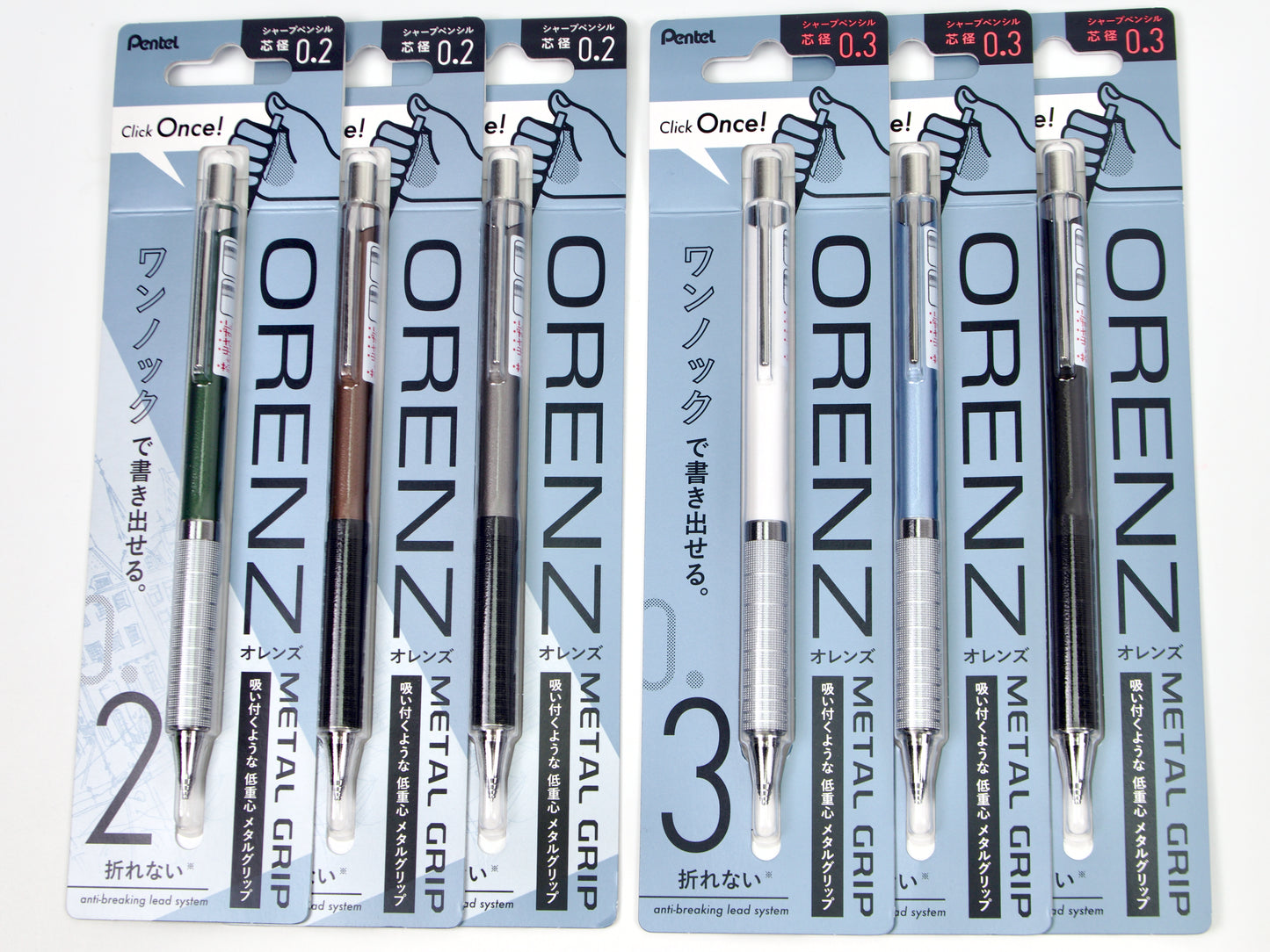 Empuñadura metálica Pentel Orenz