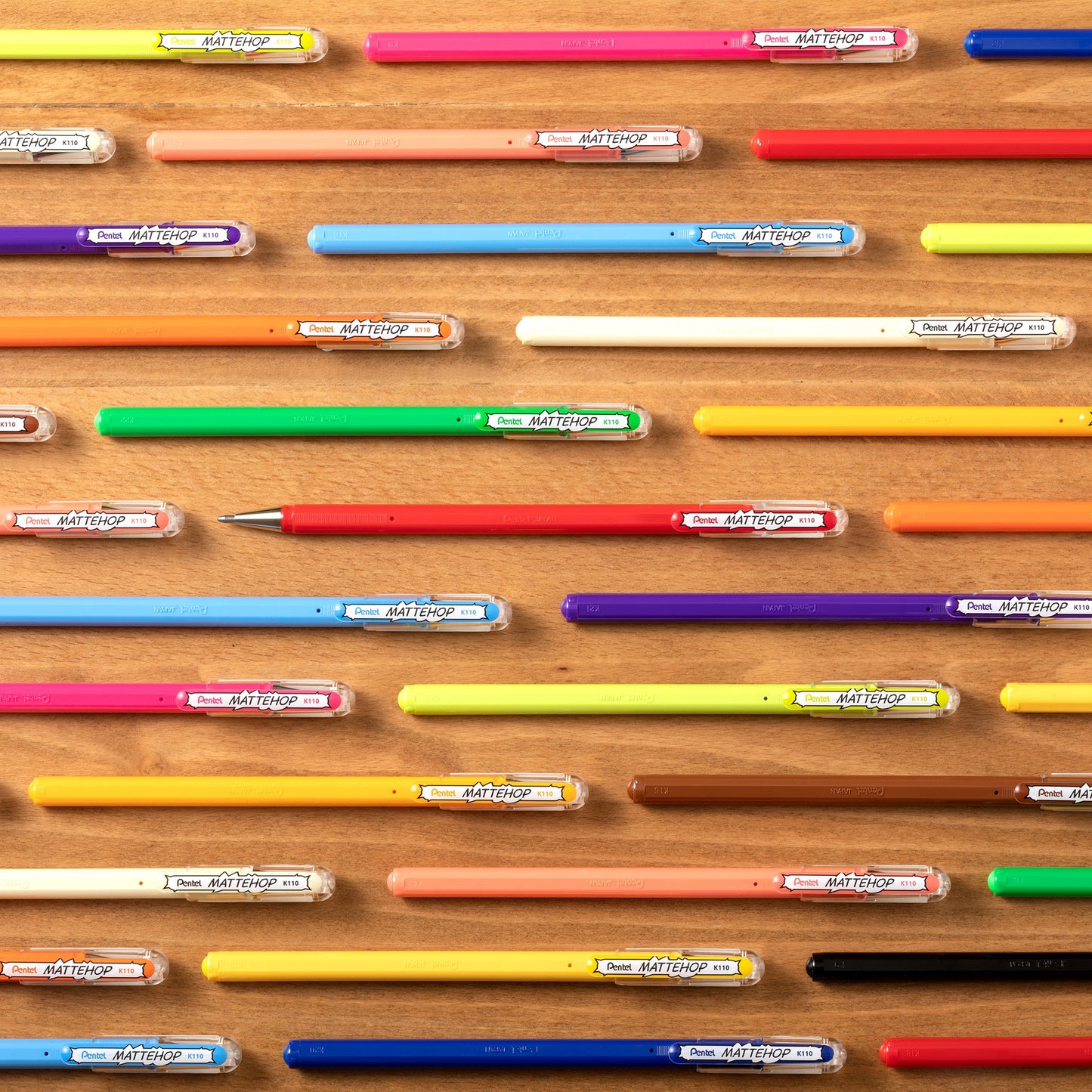 Coffret de 7 couleurs Pentel Mattehop