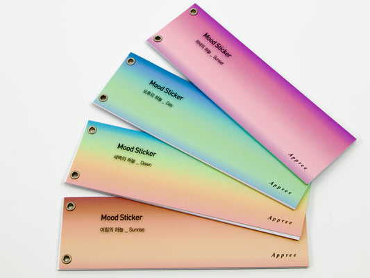 Appree Washi Multi Shape Mood Stickers
