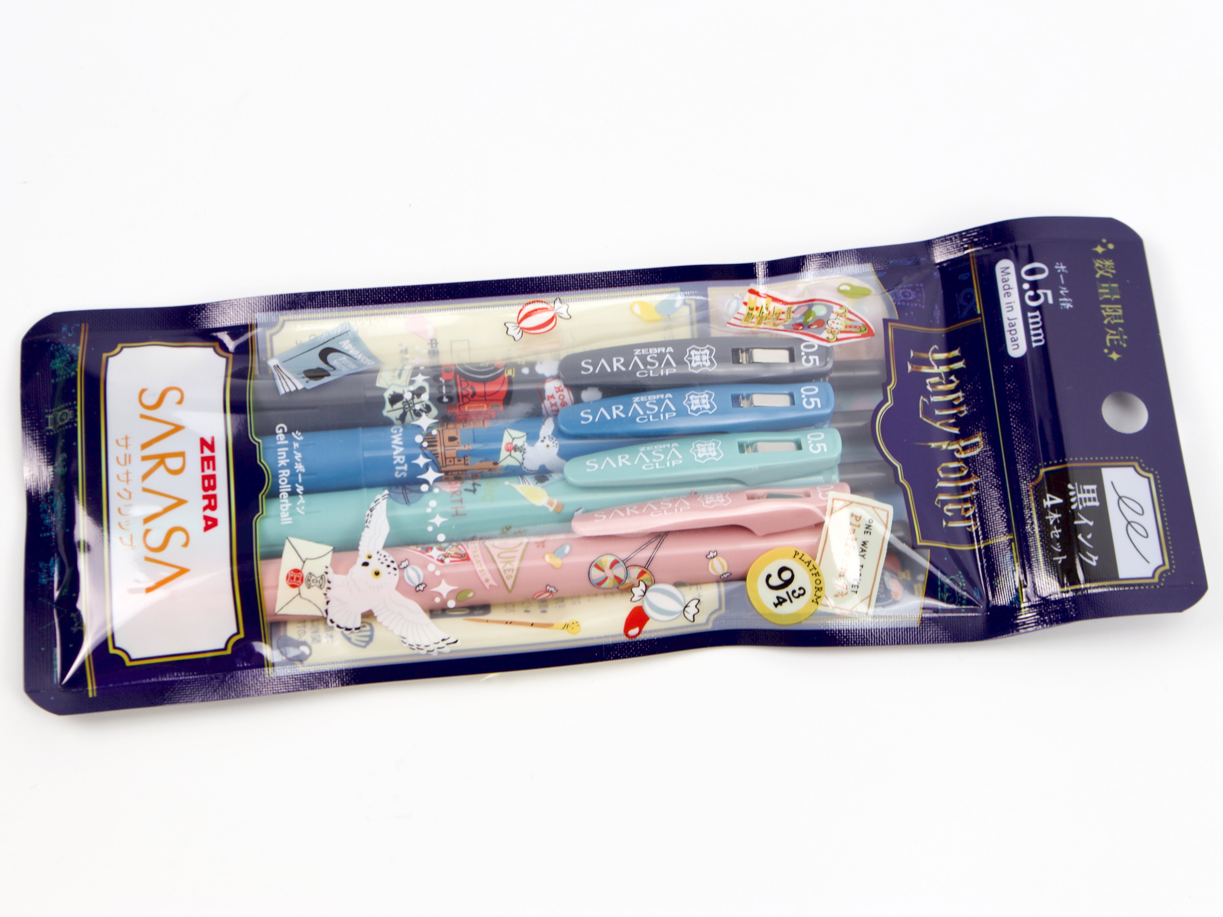 Harry Potter x Sarasa Clip 4 Pen Set LTD - Tokyo Pen Shop