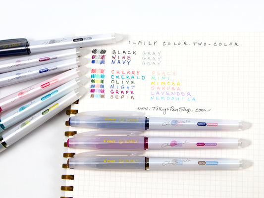 ILMILY Color Two Color Frixion Point .4mm