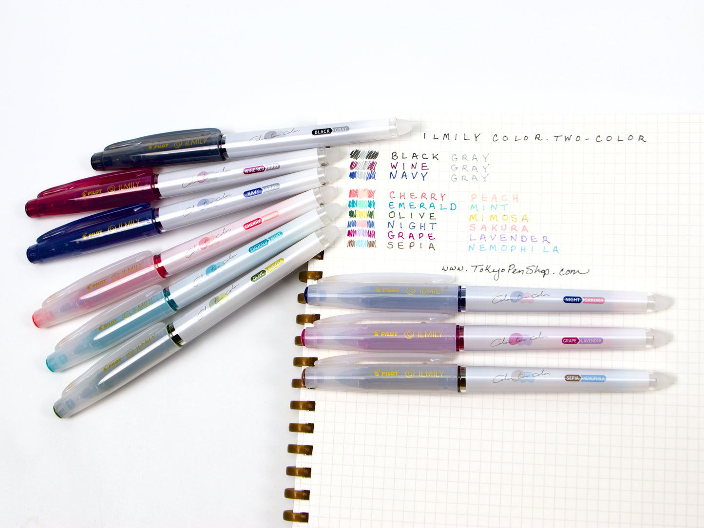 ILMILY Color Two Color Frixion Point .4mm (New!)