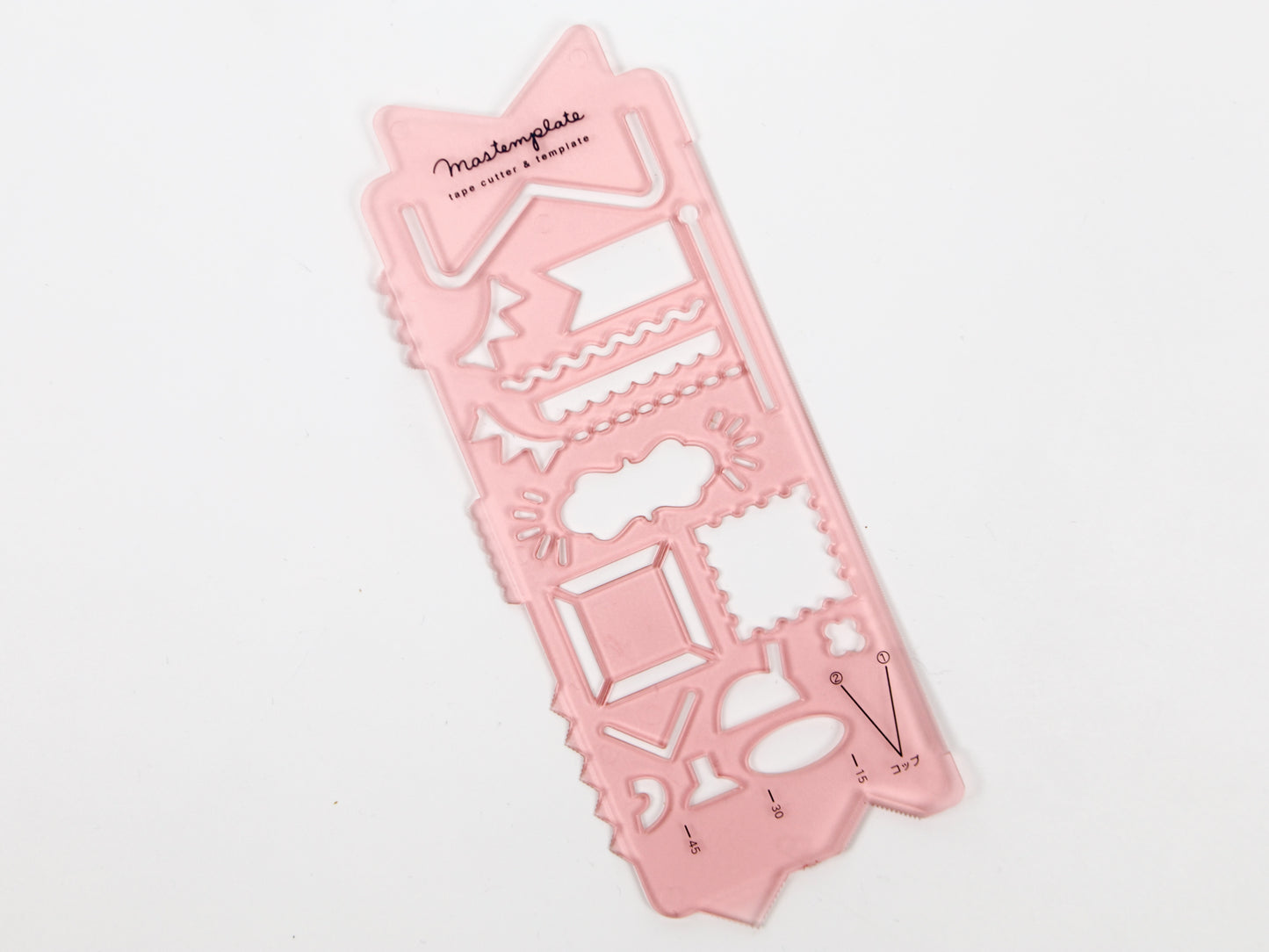 Mastemplate Bookmark Planner Stencil