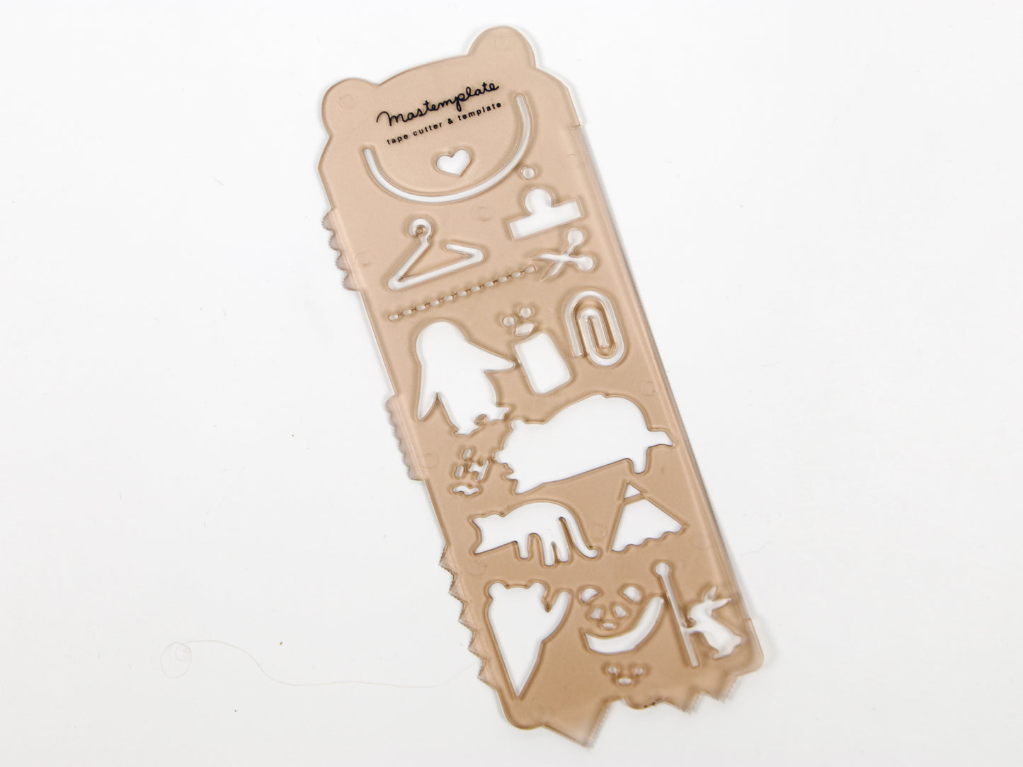 Mastemplate Bookmark Planner Stencil