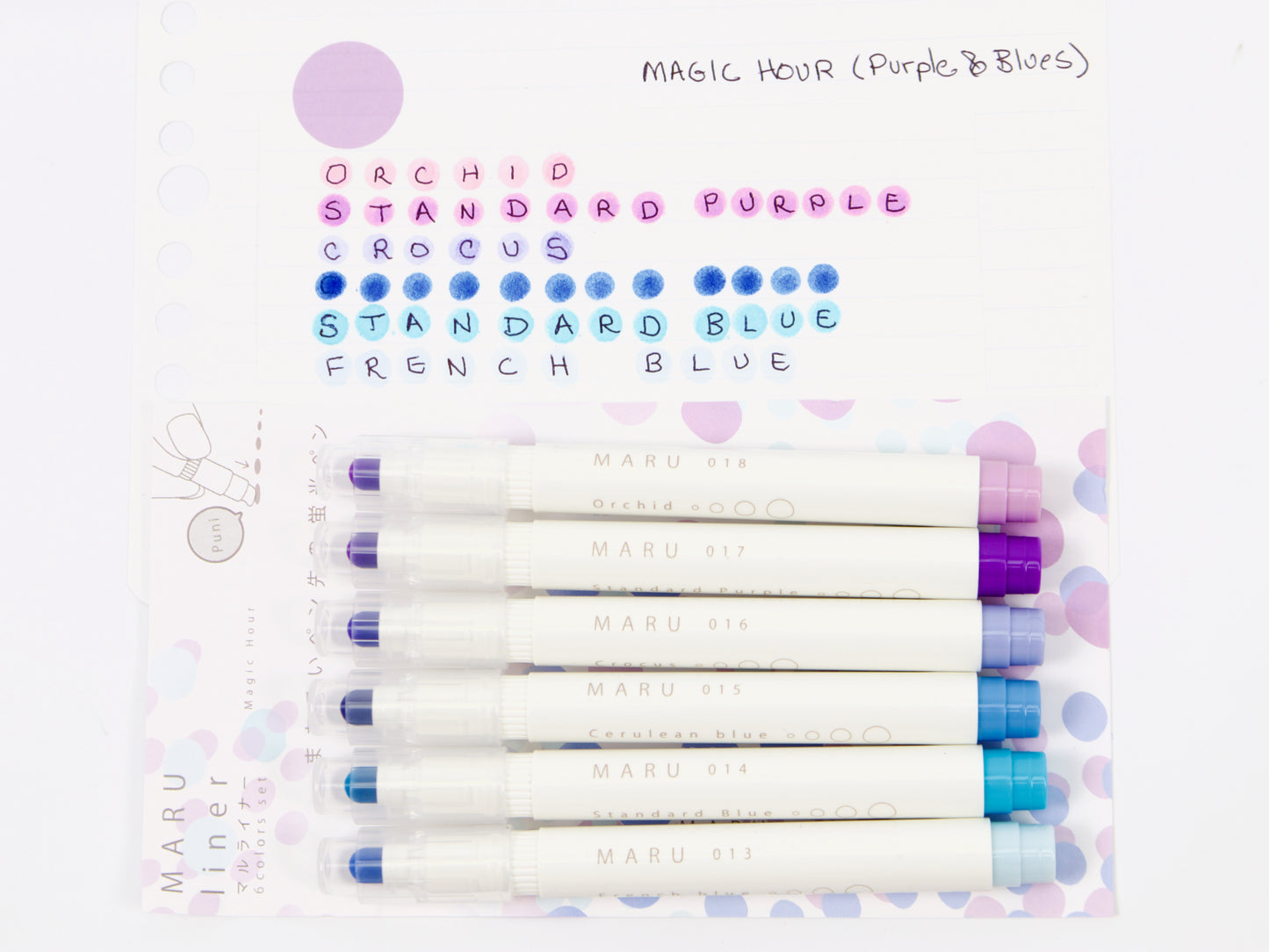Kobaru Maru Liner 6 Color Sets