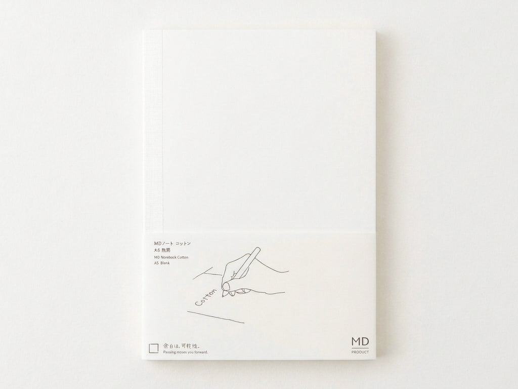 Midori MD Paper A5 Cotton Notebook - Tokyo Pen Shop