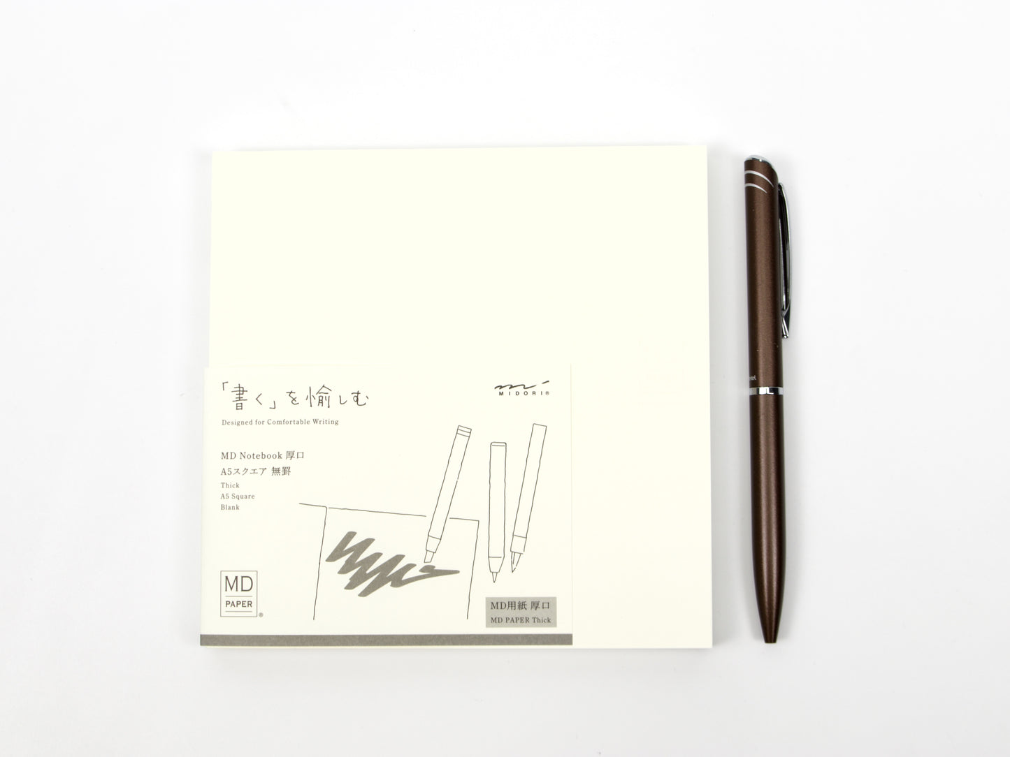 Midori MD Paper A5 Square Thick Notebook