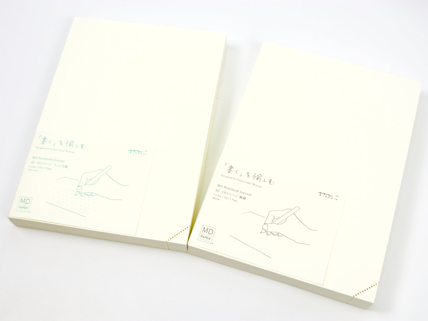 Midori MD Paper A5 Journal Codex 1 Day 1 Page