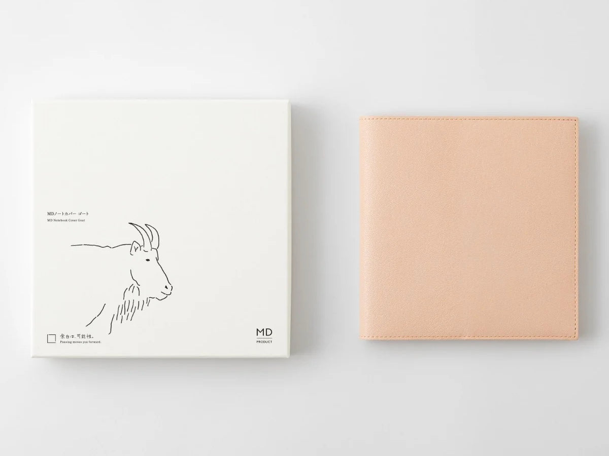 Midori MD Paper A5 Notebook Goat Cover - Tokyo Pen Shop