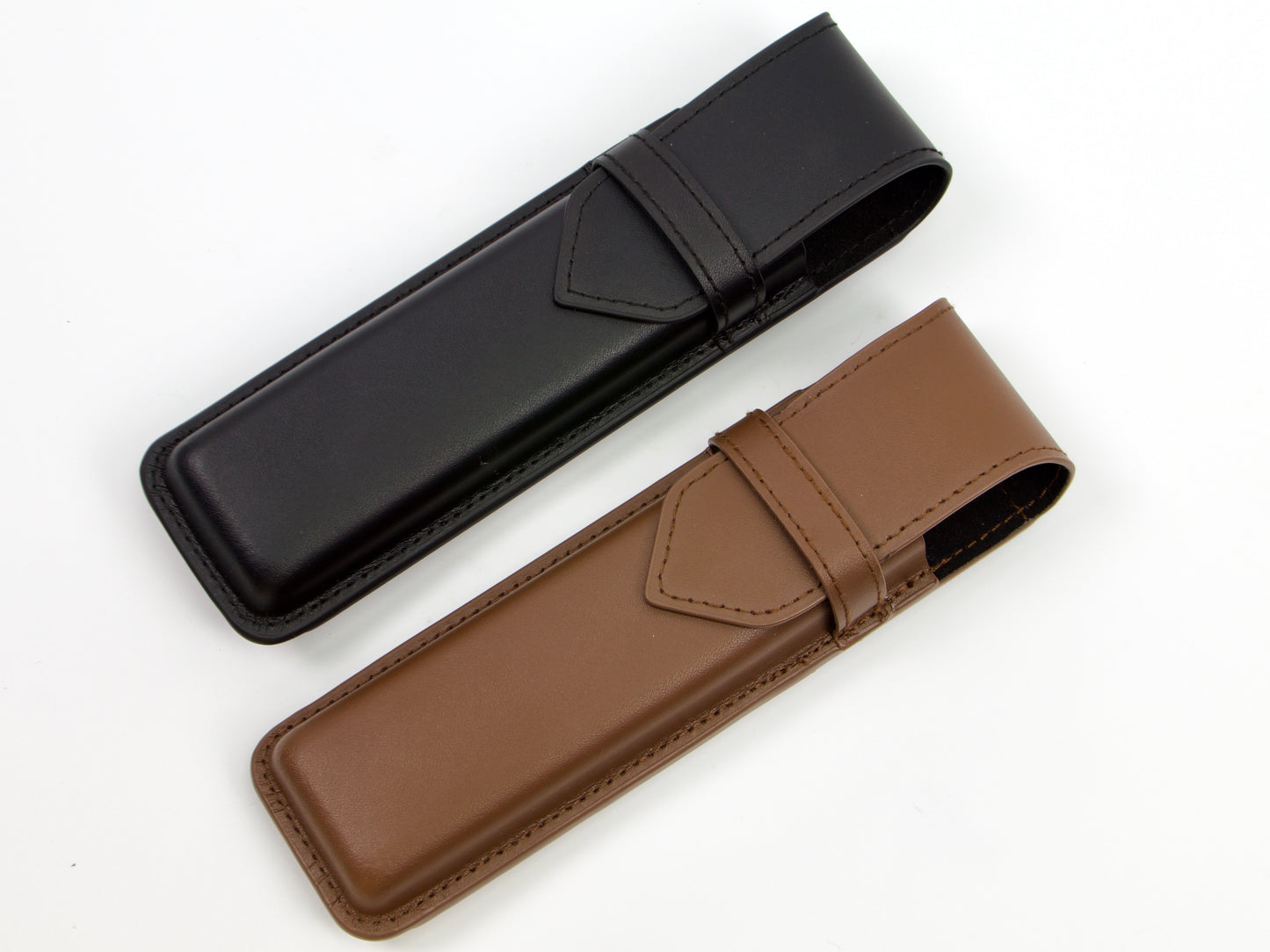 Midori Book Band Pen Case Recycled Leather