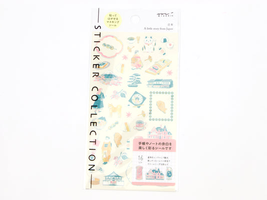 Midori Travel Story Collection Stickers