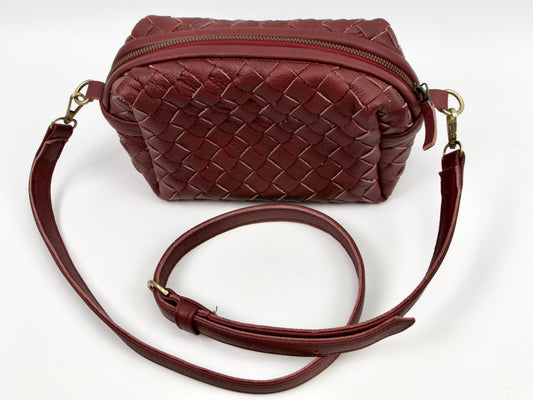 Bolso bandolera Milloo Erato marrón desgastado