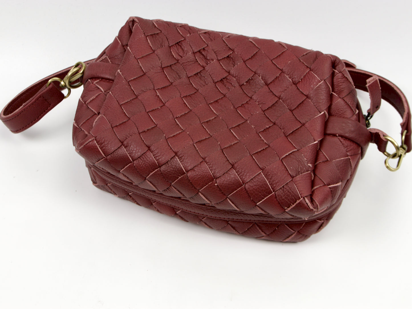 Bolso bandolera Milloo Erato marrón desgastado