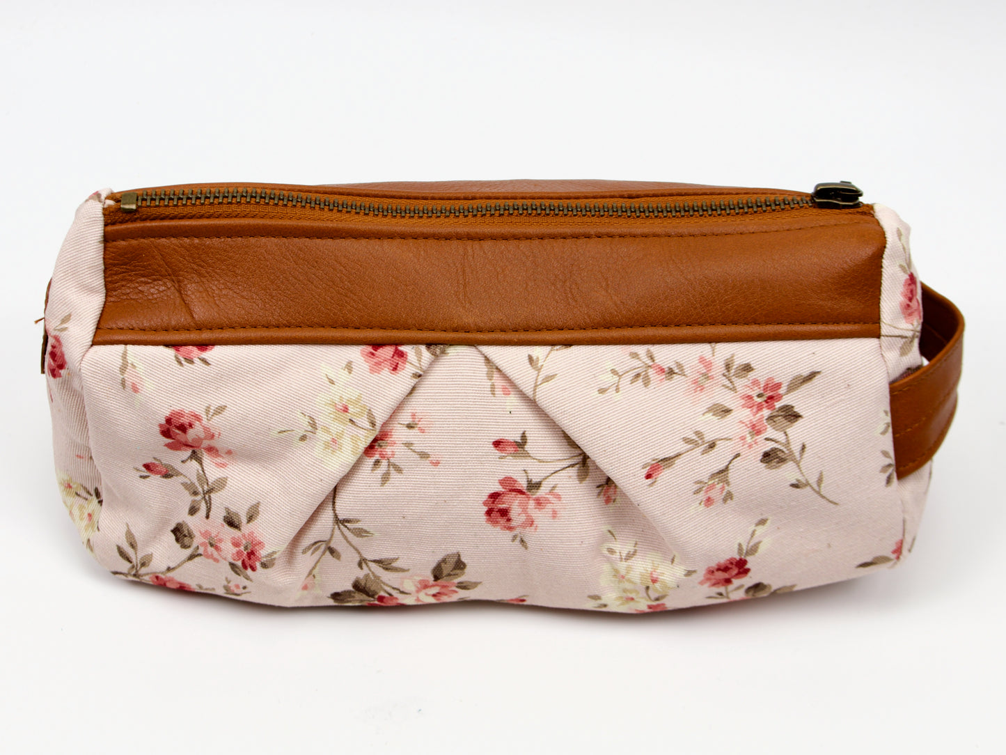 milloo Estia Accessory Bag Floral Canvas Pale Pink