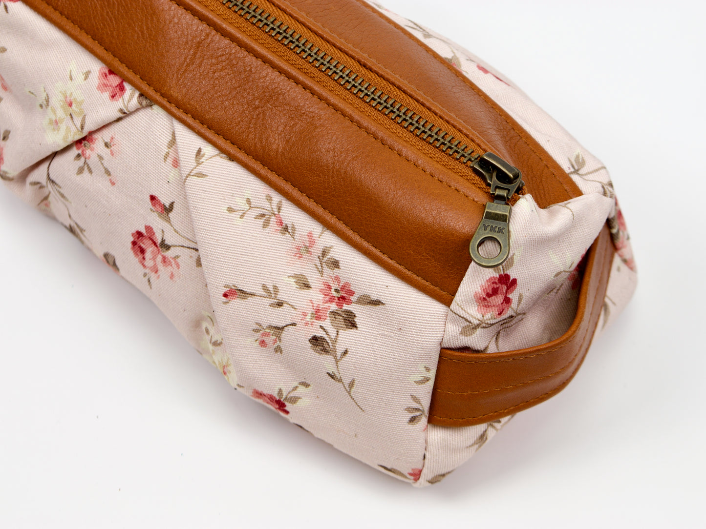 milloo Estia Accessory Bag Floral Canvas Pale Pink