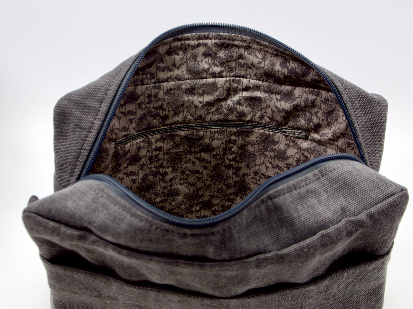 Ydra Organizer Blue Gray Canvas