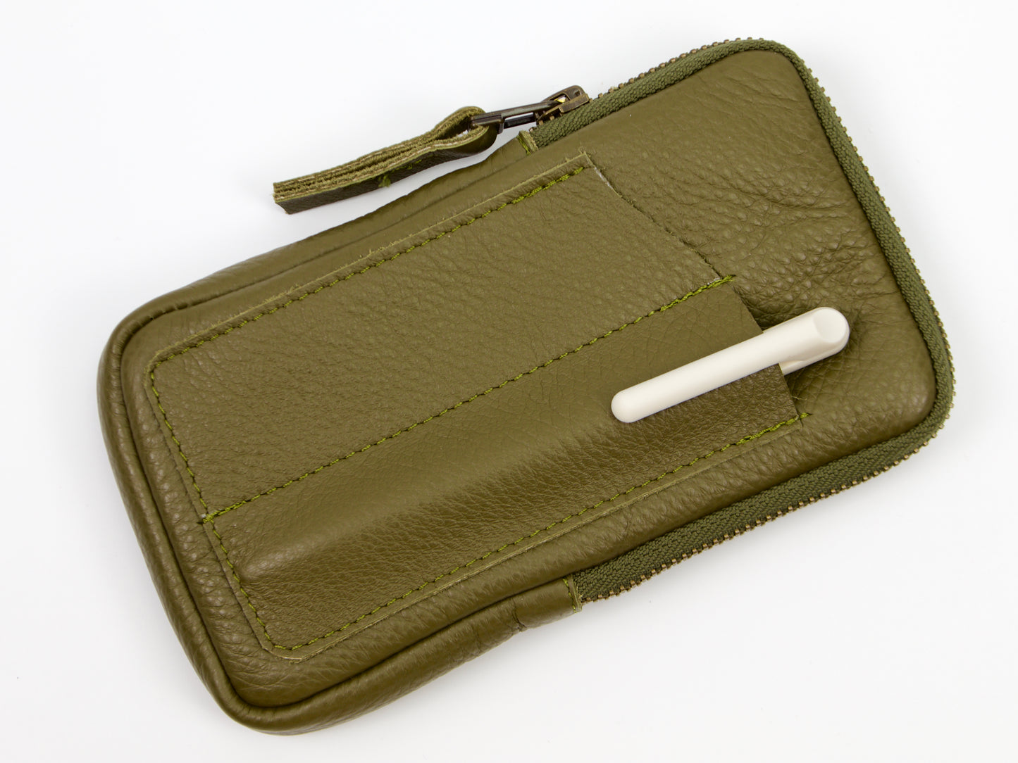 milloo Slim Pen Case Olive Green