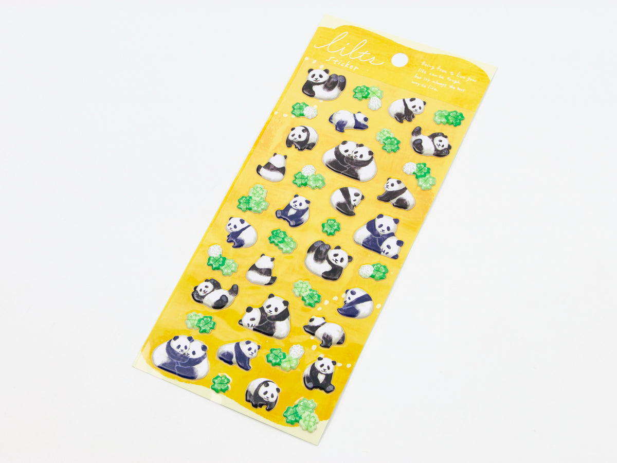 Mind Wave Puffy Panda Sticker