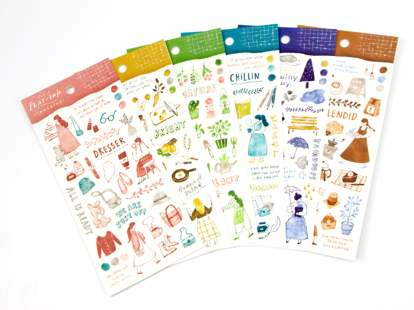 Pegatinas acogedoras de Mind Wave