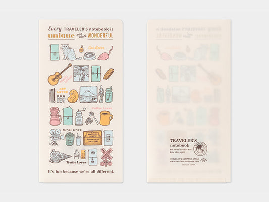 2027 Clear Folder for Traveler's Notebook