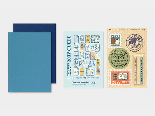 2027 Weekly for PASSPORT size Traveler's Notebook