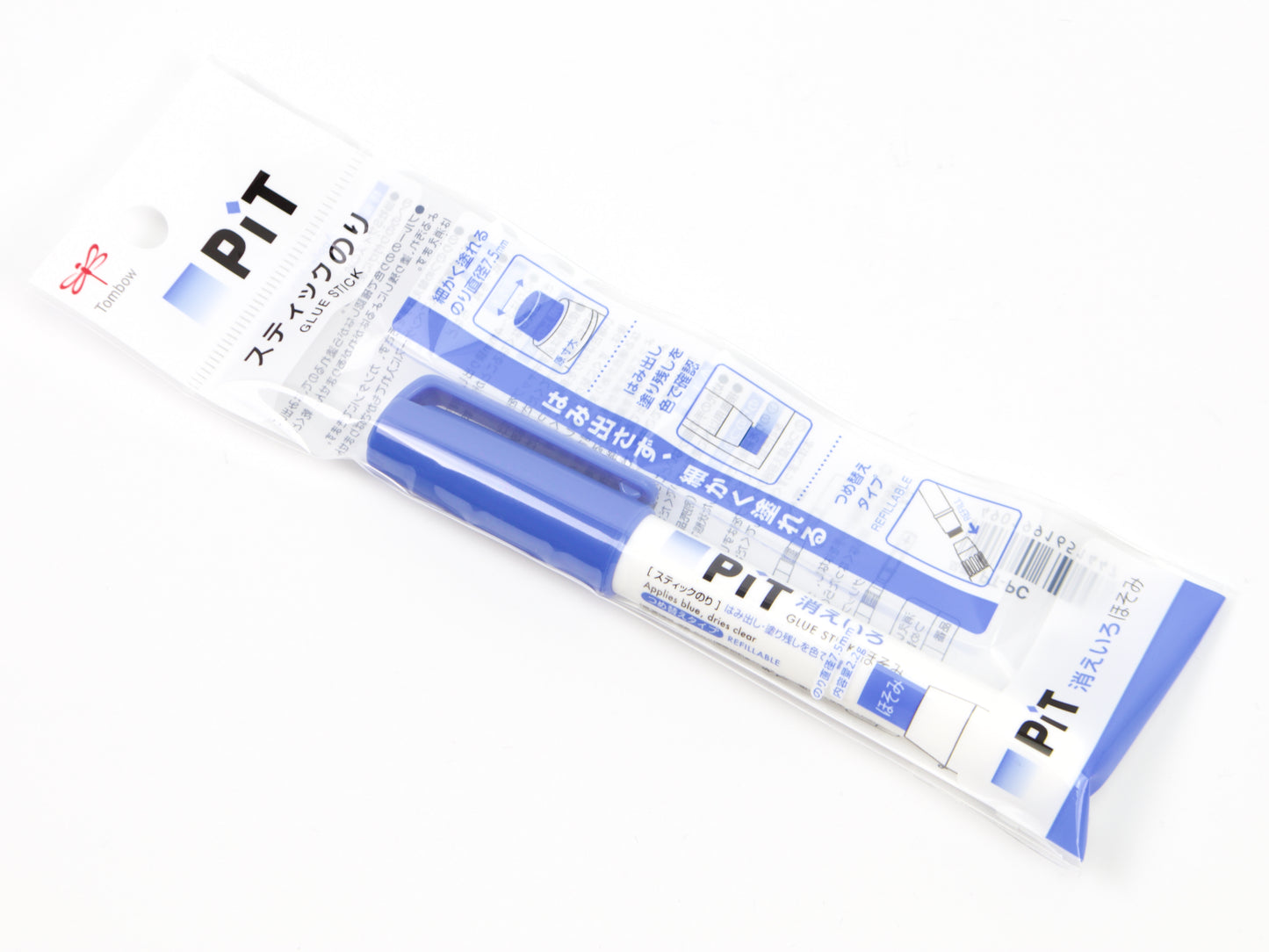 Tombow Mono PiT Half Slim Refillable Glue Stick