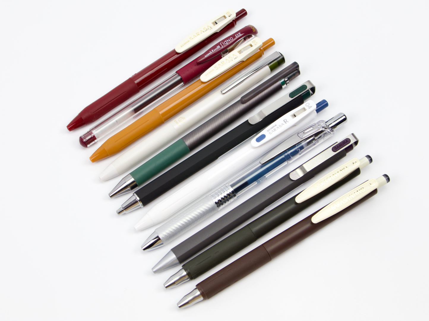 Vintage Ink Colors Pen Sampler Set