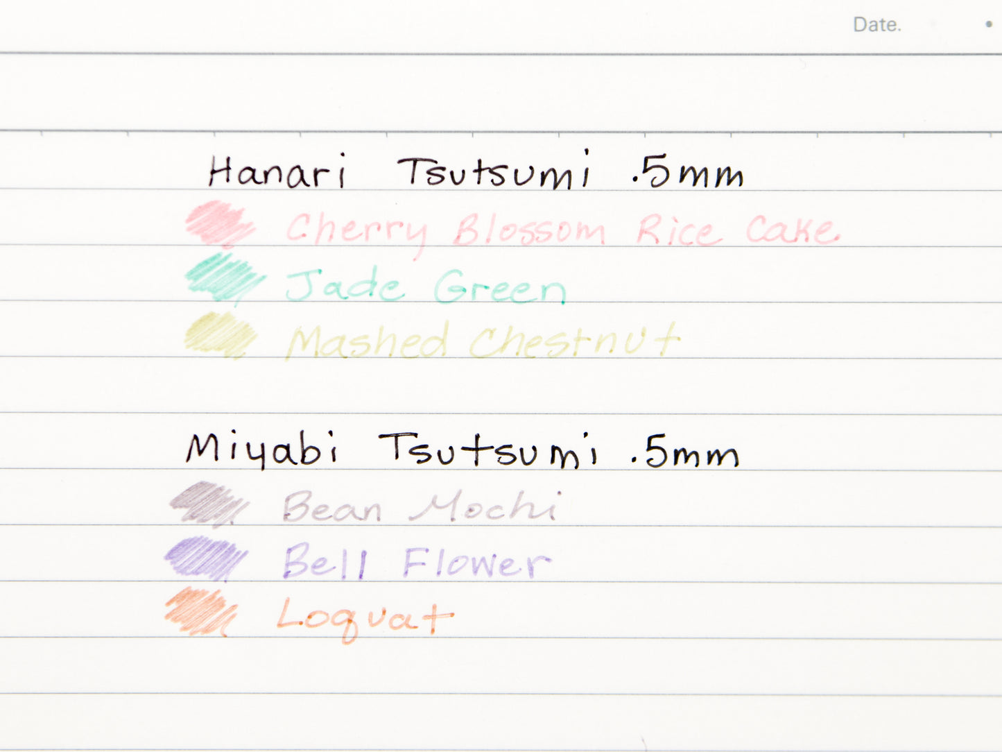 Uniball One Wa "Japanese Taste" Colors LTD Singles