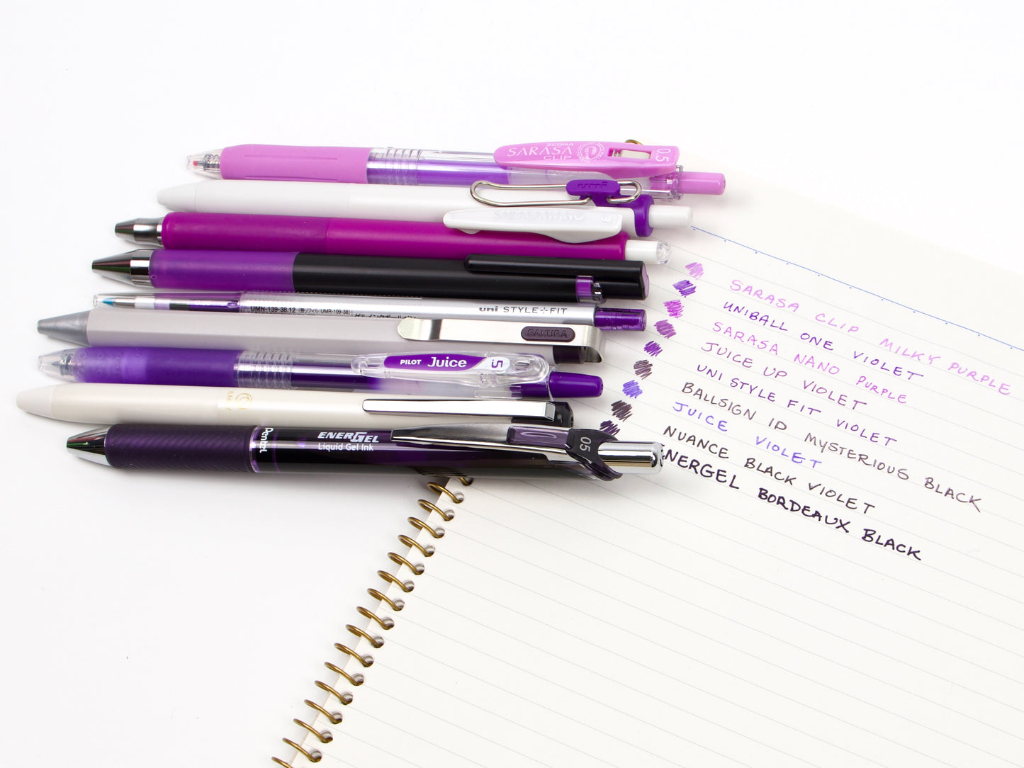 Violet Pen Sampler Set