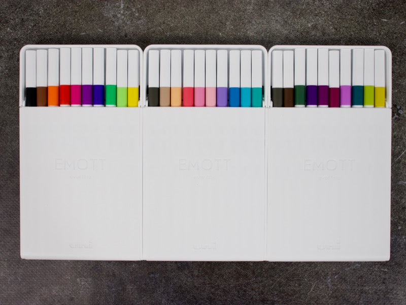 Mitsubishi Emott 10 Color Set Tokyo Pen Shop - Main Image