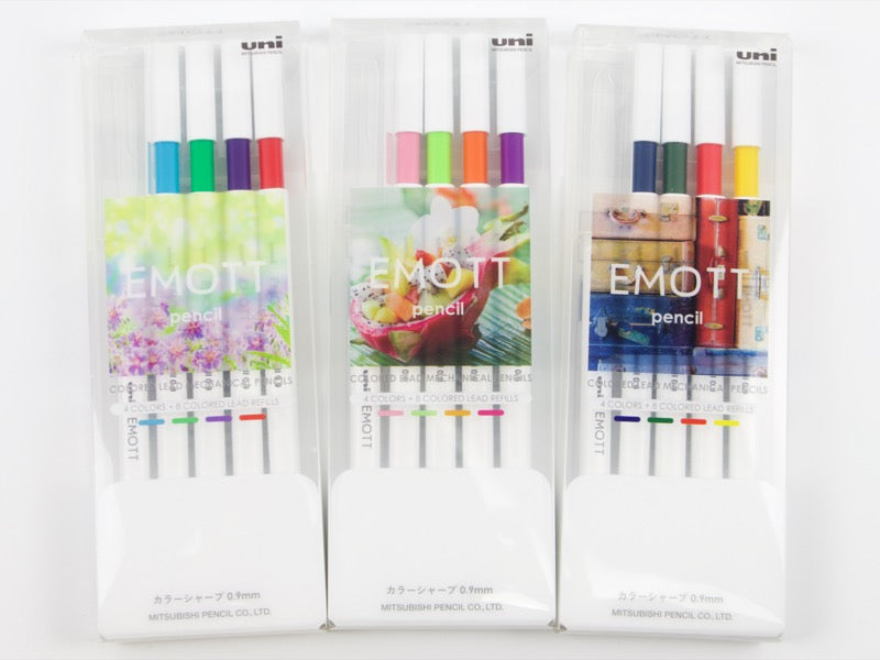 Mitsubishi Emott Pencil Set – Tokyo Pen Shop