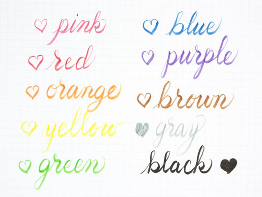 Tombow Fudenosuke Color Brush Pen