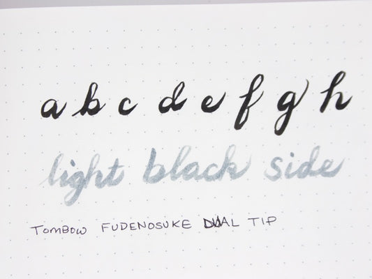 Tombow Fudenosuke Dual Tip Brush Pen