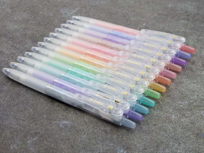 Stylo gel Pilot ILMILY aux tons pâles