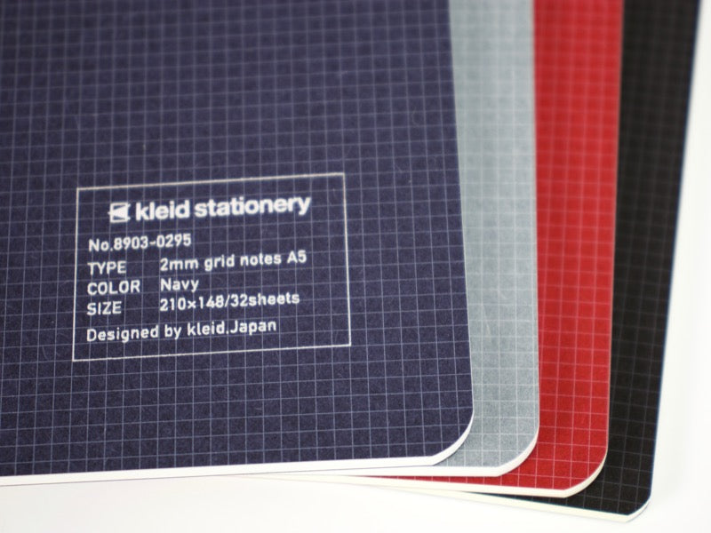 Kleid Stationery A5 2mm Grid Notebook