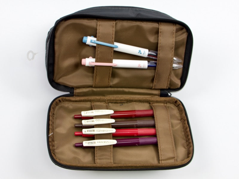 Lihit Lab Book Type Pen Case Triple