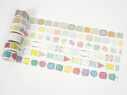 Mark's Inc. Monthly Perforated Writeable Washi