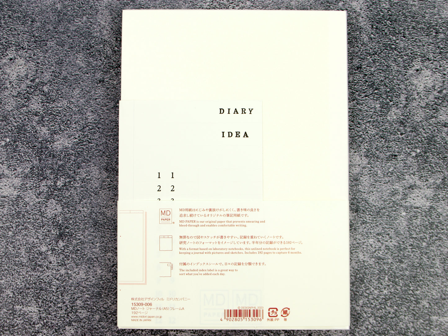 Midori MD Paper Notebook Journal A5