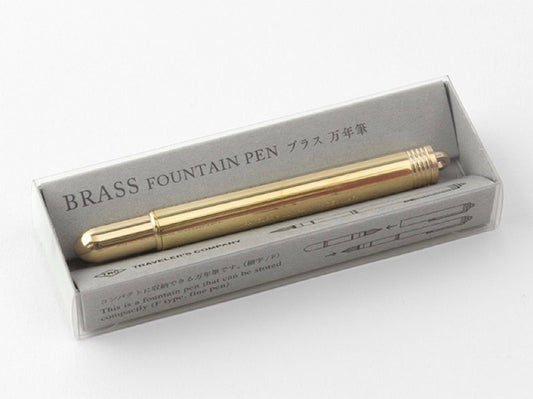 The Traveler's Company Brass Fountain Pen