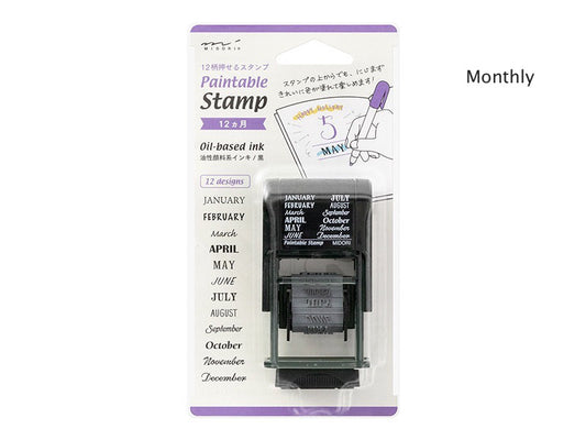 Midori Paintable Stamp 10 Design Type