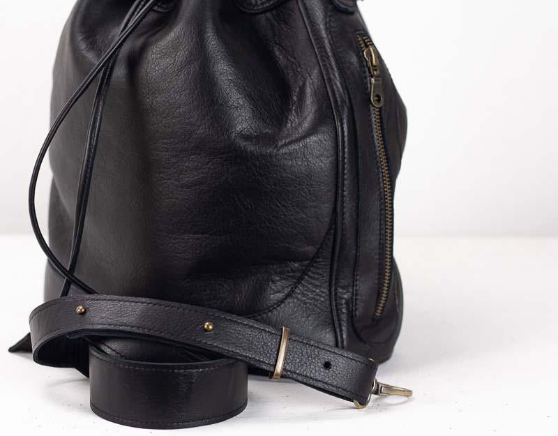 milloo Danae Bucket Bag Black