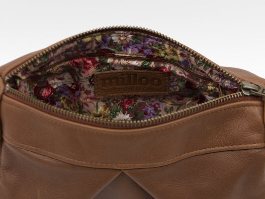 Sac d'accessoires Milloo Estia Marron chocolat