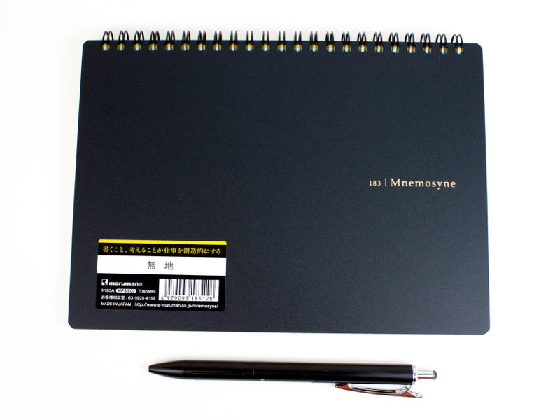 Mnemosyne A5 Blank Notepad