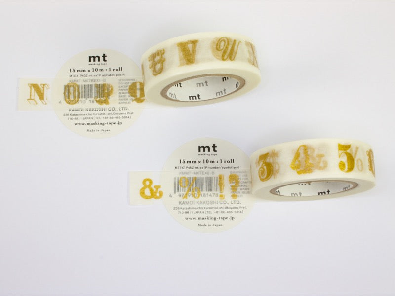 mt Letters and Symbols