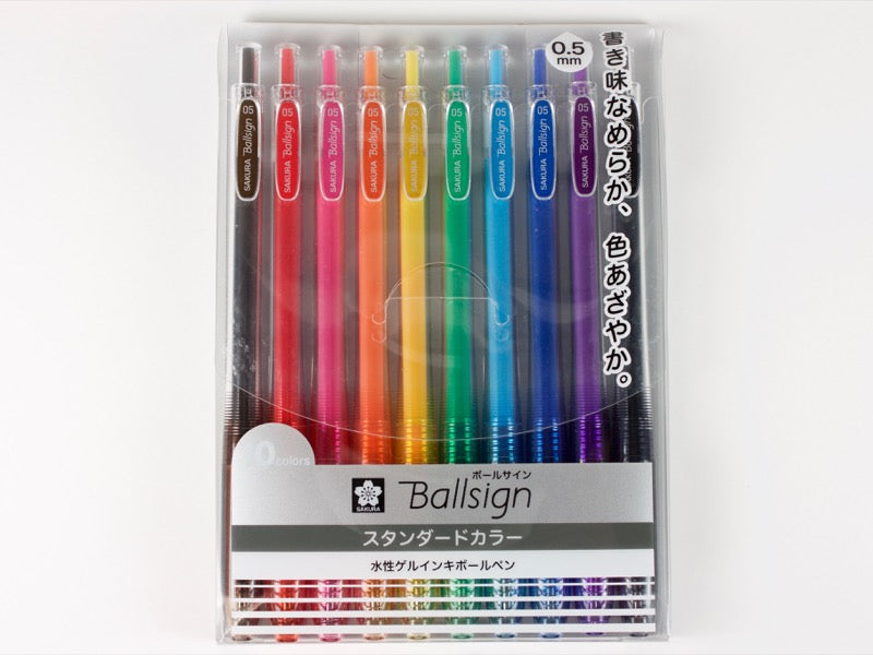 Sakura Ballsign Knock Ten Color Set