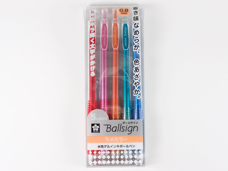 Sakura Ballsign Knock Five Color Set