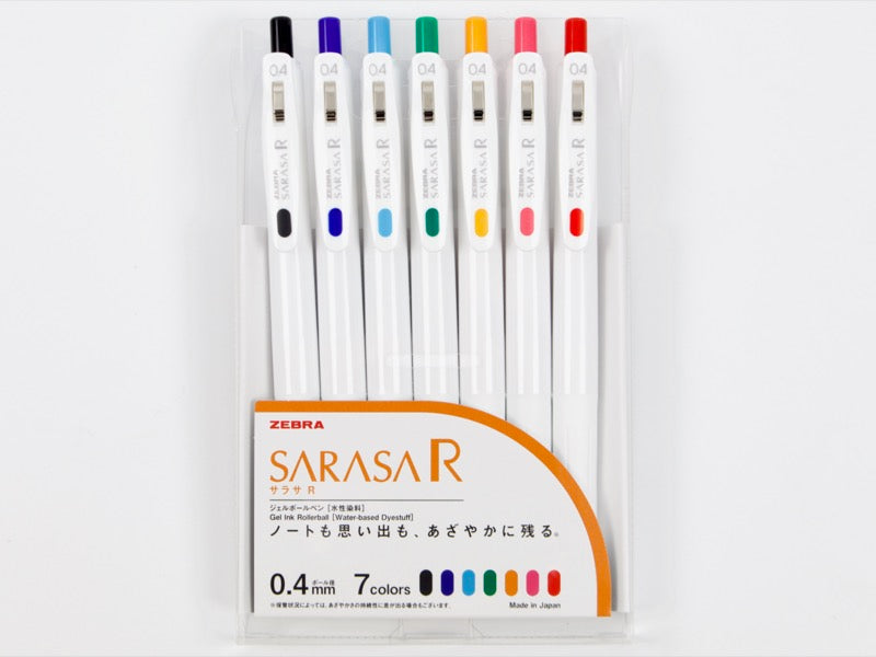 Sarasa R 7 Color Set