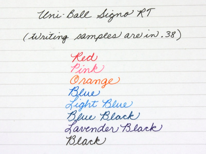 Uniball Signo RT .38mm