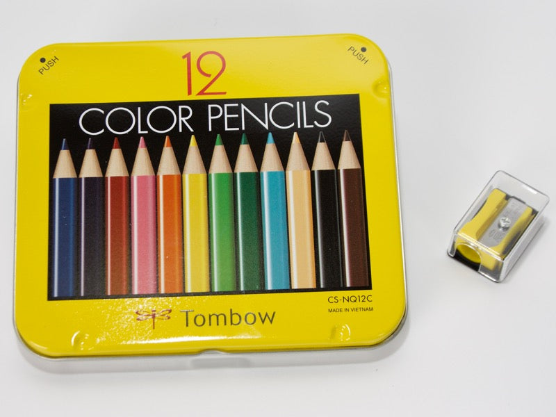 Tombow Travel Size 12 Color Pencil Set - Tokyo Pen Shop