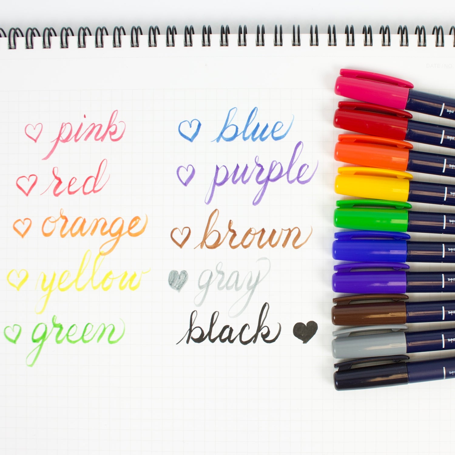 Brush and Lettering Pens